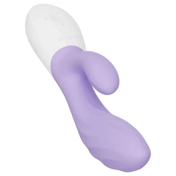 LELO INA Twist — vibrador para o ponto G estilo coelhinho, com braço clitoriano (roxo)