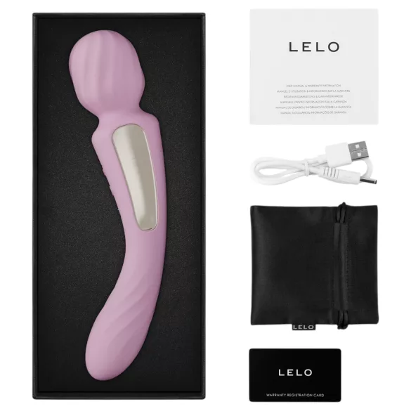 LELO Switch - vibrador massageador recarregável - silicone rosa