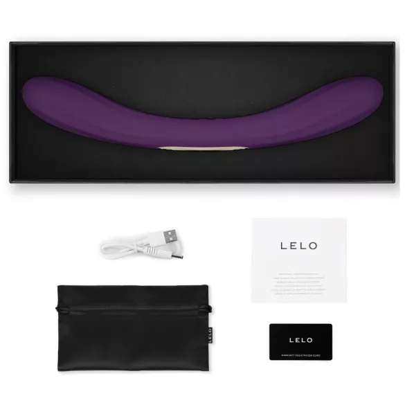 LELO Boomerang - vibrador de duas pontas (roxo)