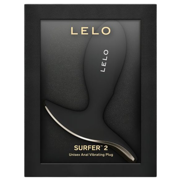LELO Surfer - plug anal vibratório inteligente (preto)