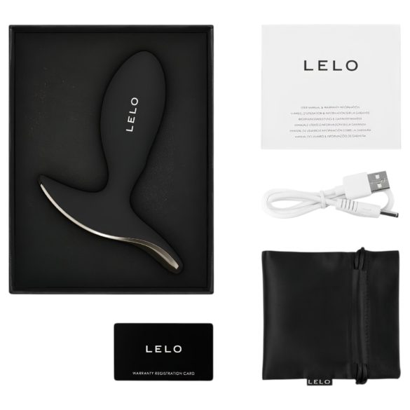 LELO Surfer - plug anal vibratório inteligente (preto)