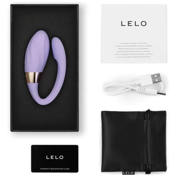 LELO Tiani Twist - vibrador de casal inteligente (roxo)