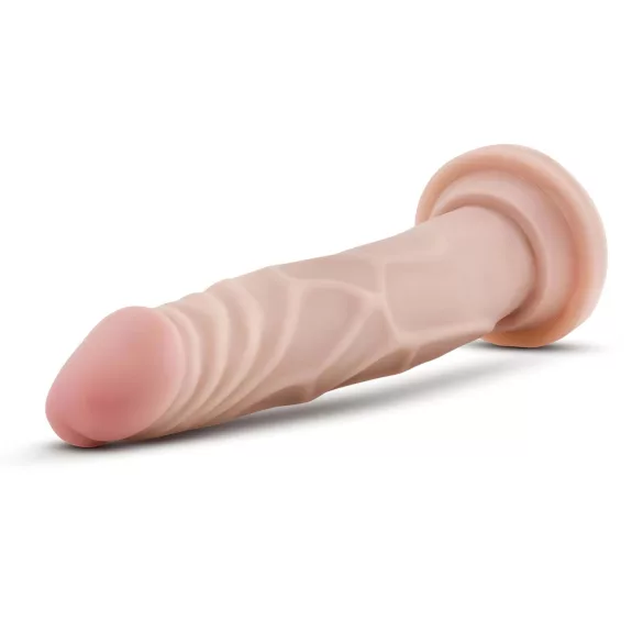 Dr. Skin - dildo realístico com ventosa - 19cm cor natural