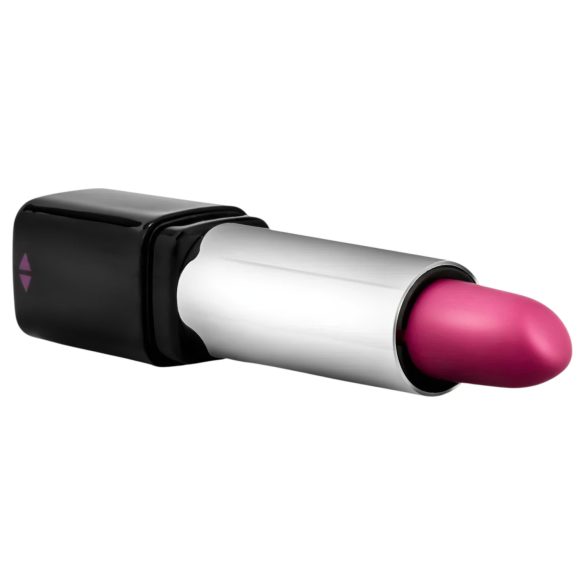 Blush Lipstick Rosé - vibrador batom clitóris à prova d'água - preto rosa