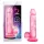 B Yours Sweet N Hard 4 - dildo com escroto - 18cm - rosa