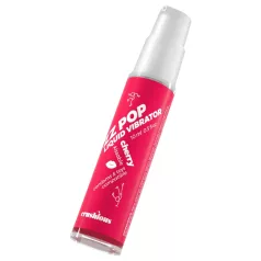   Crushious ZZ POP - vibrador líquido comestível, cereja (10 ml)