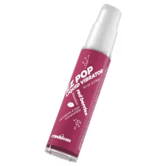   Crushious ZZ POP - vibrador líquido comestível, frutos vermelhos (10 ml)