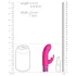 Royal Gems Dazzling - vibrador com estimulador de clitóris recarregável