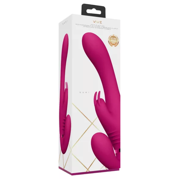Vive Suki - vibrador strapless sem alça - cor-de-rosa