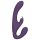 Vive Suki - vibrador strap-on sem tiras - roxo