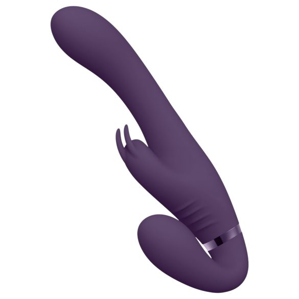Vive Suki - vibrador strap-on sem tiras - roxo