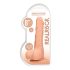 RealRock - dildo realista com escroto - 20cm - cor natural