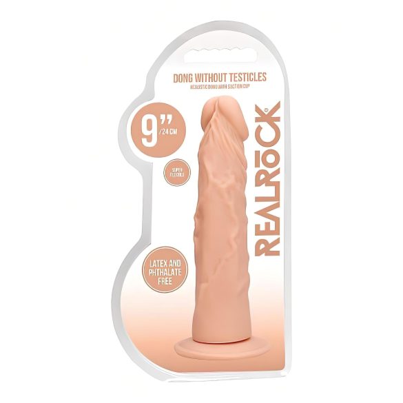 RealRock - dildo realístico 23cm - cor pele