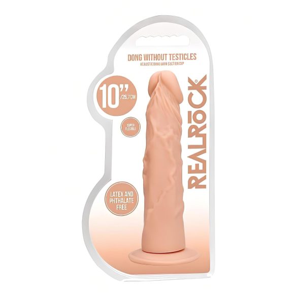 RealRock - dildo realístico 25cm - cor natural