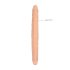 RealRock - dildo duplo 36cm - cor natural