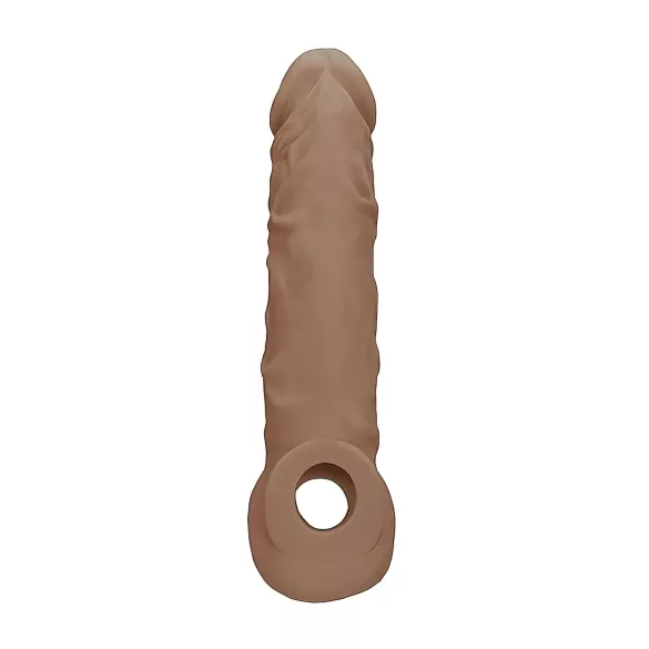 RealRock - capa peniana 21cm - cor natural escura