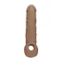 RealRock - capa peniana 21cm - cor natural escura