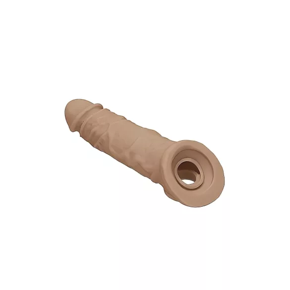 RealRock - capa peniana 21cm - cor natural escura