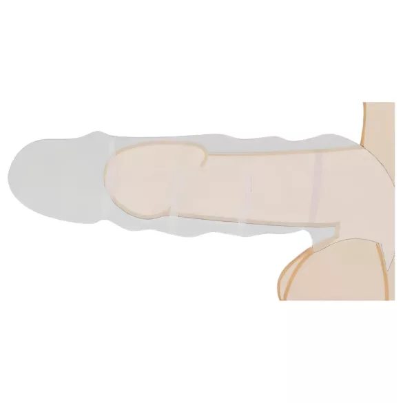 RealRock - capa peniana 21cm - cor natural escura