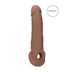 RealRock - capa peniana - 21,5cm - cor natural escura