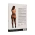Le Désir - meia-calça aberta plus size - preta XXL-4XL