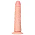 RealRock Slim - dildo realístico - 15,5cm - cor natural