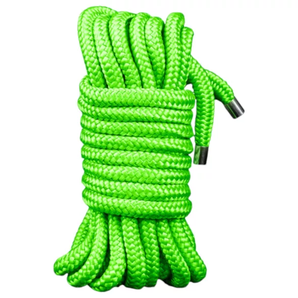 Ouch! - corda bondage luminosa - 10m - verde