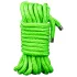 Ouch! - corda bondage luminosa - 10m - verde