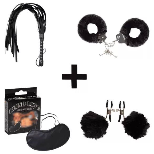 BDSM - Kit de amarração iniciante - 4 peças