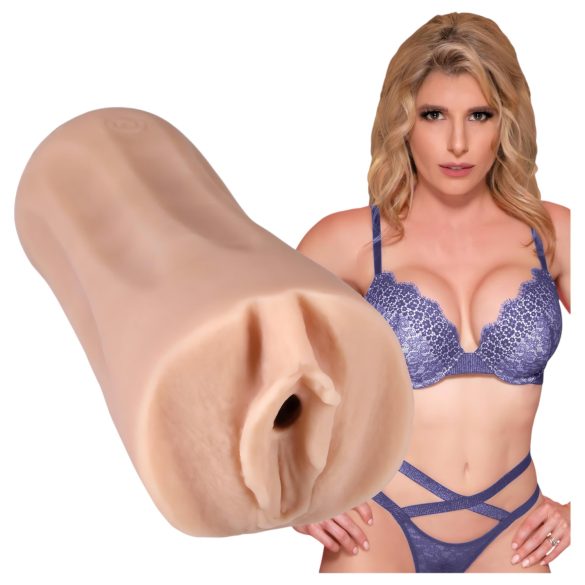 Doc Johnson Cory Chase - masturbador vagina realística Ultraskyn - cor natural