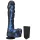 Doc Johnson - vibrador empurrador com controle remoto - pequeno - azul