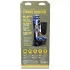 Doc Johnson - vibrador empurrador com controle remoto - pequeno - azul
