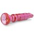 Crystal Jellies - dildo anal com ventosa - silicone rosa