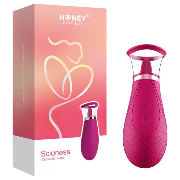 Honey Play Box Scioness - vibrador estimulador de clitóris sugador e lambedor