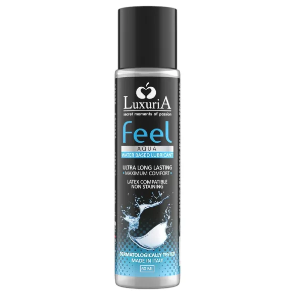 LuxuriA Feel Aqua - gel lubrificante à base de água - 60ml