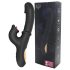 Wilson - vibrador com estimulador de clitóris - silicone preto