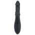 Wilson - vibrador com estimulador de clitóris - silicone preto