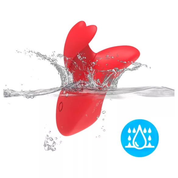 Bestoy - vibrador de dedo recarregável - vermelho