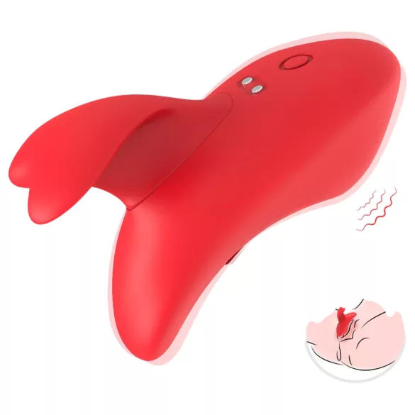 Bestoy - vibrador de dedo recarregável - vermelho