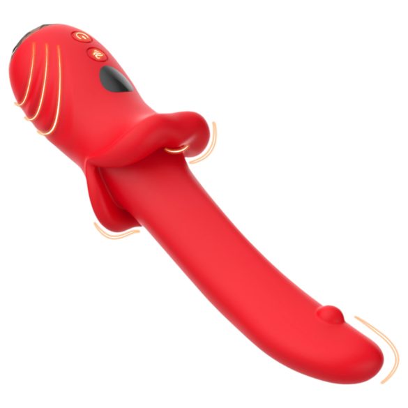 Bestoy - vibrador ponto G à prova d'água - vermelho