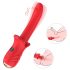 Bestoy - vibrador ponto G à prova d'água - vermelho