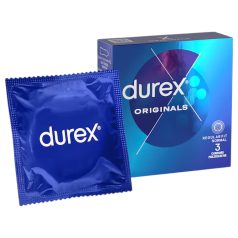 Durex Originals - preservativo - látex - 3 unidades