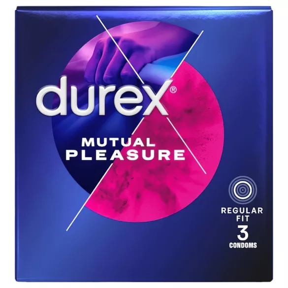Durex Mutual Pleasure - preservativo retardador (3 unid.)