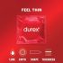 Durex Feel Thin - preservativo ultra fino - sensação real - 12 unidades