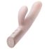 Blush Fraya - vibrador com estímulo clitoriano e movimento - silicone rosa