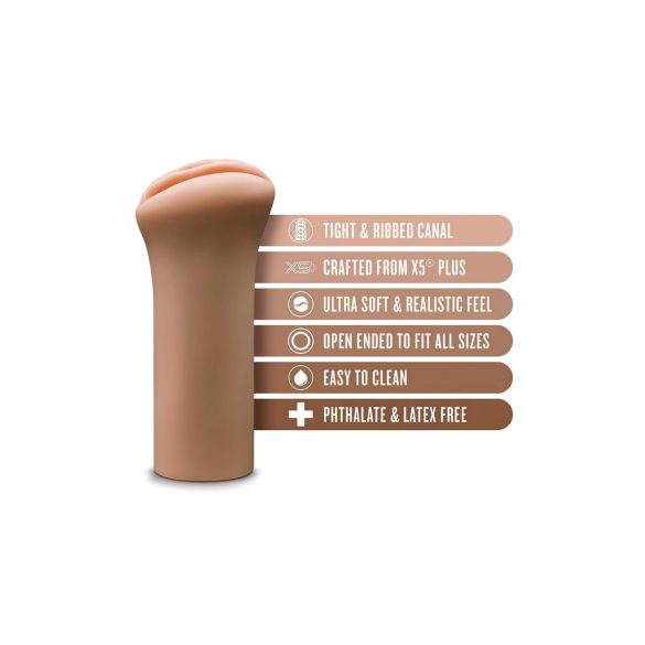 Enlust Molly - masturbador masculino com imagens realistas - cor escura natural