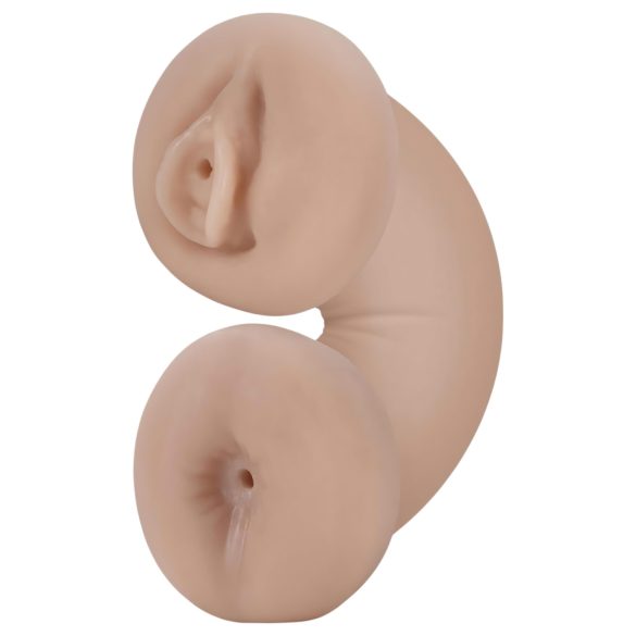 Enlust Tasha - masturbador vagina e ânus com imagens realistas - cor natural