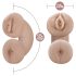Enlust Tasha - masturbador vagina e ânus com imagens realistas - cor natural