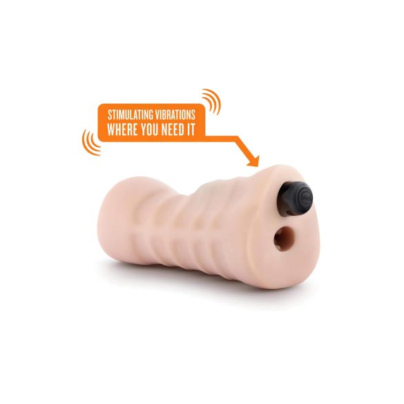 Enlust Destini - masturbador masculino vibratório com imagens IA - cor natural