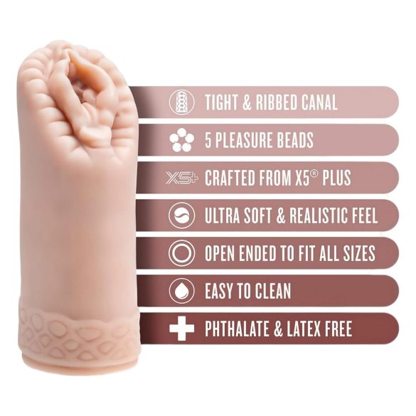 Enlust Alyssa - masturbador masculino vagina realista com imagens IA